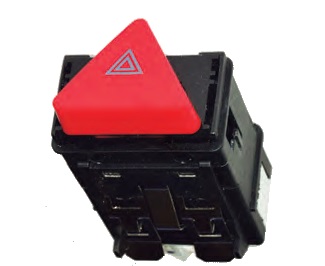 90244 - TECLA BALIZA VW POLO - 7 PIN